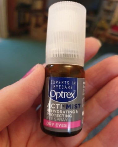 over-sharing example - how I used a bottle of eyedrops as a mouthwash spray
