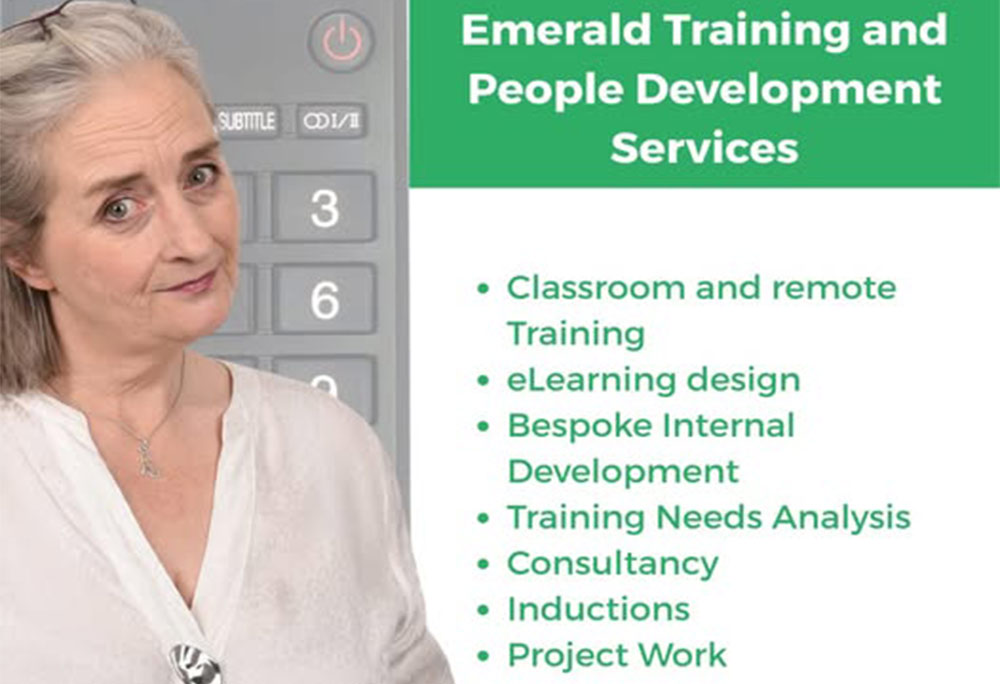 Did you know, I’m not just about classroom training? What some may not know about me is that as well as designing and delivering classroom training, I also develop eLearning courses to order that are tailor-made to fit specific customer requirements.
